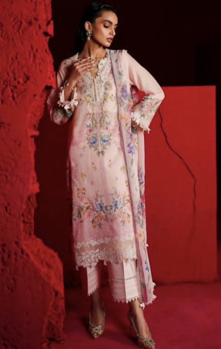 Lawn Cotton Dupatta Pakistani Suits