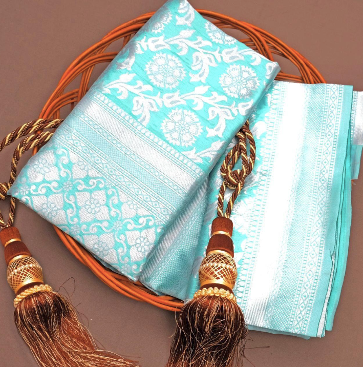 Soft Lichi Silk Saree Catalog