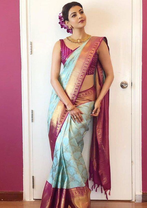 Soft Lichi Jacquard Silk Saree Wholesale Collection