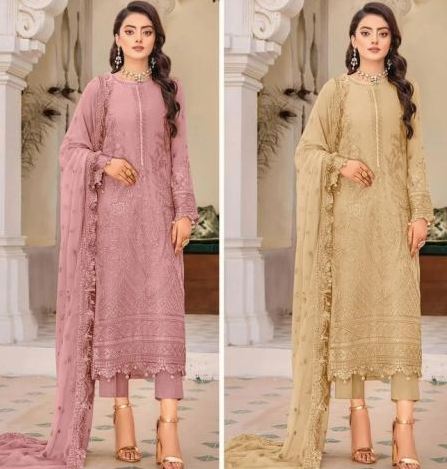 Organza Pakistani Salwar Suits