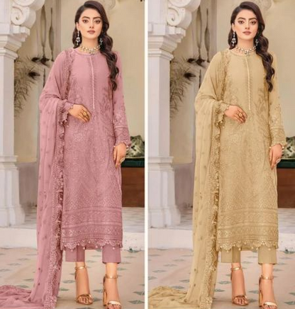 Organza Pakistani Salwar Suits