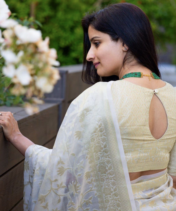 Soft Lichi Silk Fancy Saree Catalog