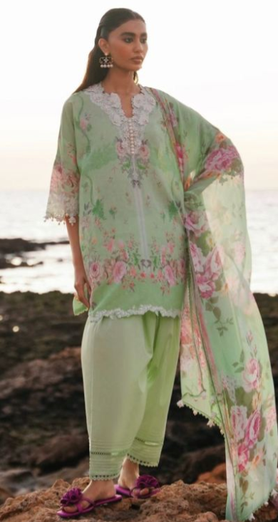 Lawn Cotton Dupatta Pakistani Suits