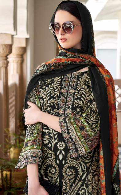 PURE CAMBRIC COTTON PAKISTANI STYLE UNSTITCH SALWAR KAMEEZ SUPPLIER