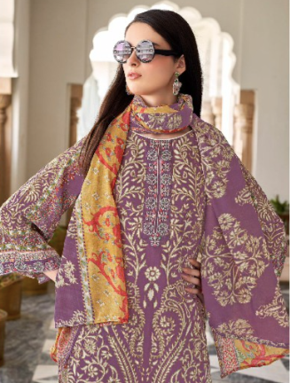 PURE CAMBRIC COTTON PAKISTANI STYLE UNSTITCH SALWAR KAMEEZ SUPPLIER