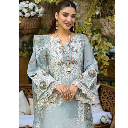 lawn cotton designer party wear salwar kameez