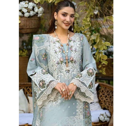 lawn cotton designer party wear salwar kameez